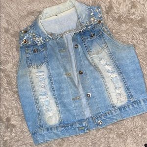 Short sleeve Jean jacket